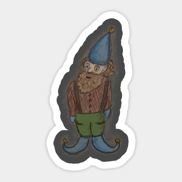 Gnome Sticker by SchlockHorror